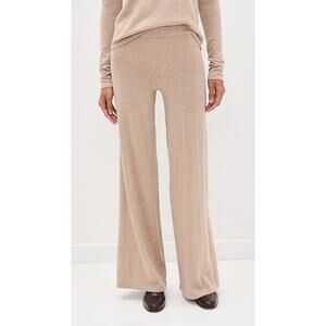 NWT Marled Minimalist Wide Leg Lounge Pants XS Soft Cozy Quiet Luxury Neutral